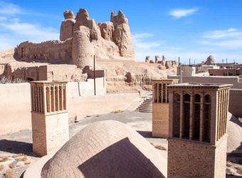water-cistern-castle-narenj-desert-town-naein-iran Naein