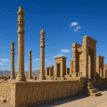 Persepolis unesco world heritage site, taken during tour to Iran